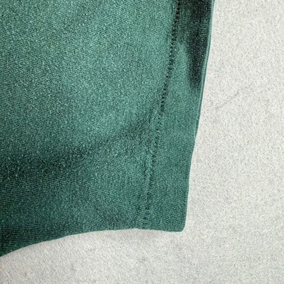 Vintage Banana Republic Shirt Mens Large Green Travel Safari Single Stitch * - Picture 8 of 15